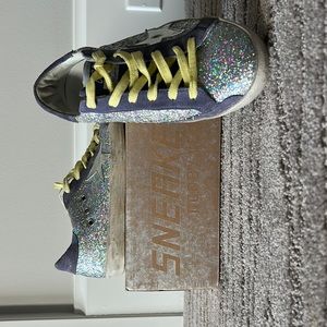 Golden Goose Glitter Superstar Sneakers